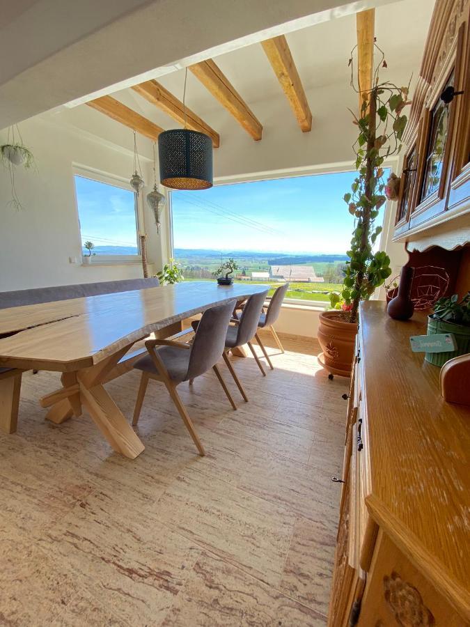 Ferienhaus Alpenblick Auf'M Vorderberg Villa Leutkirch im Allgau Bagian luar foto